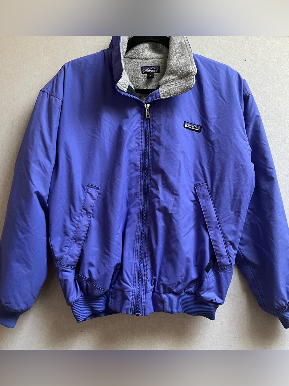 Patagonia Vintage Fleece Lined Bomber Jacket Size S
